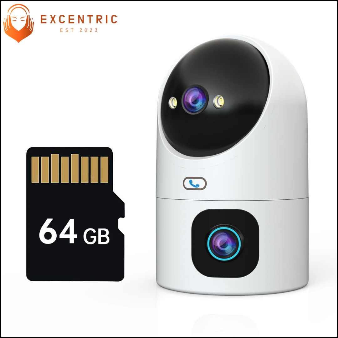 Excentric Smart 4K Mini WiFi Indoor Camera With Auto Tracking